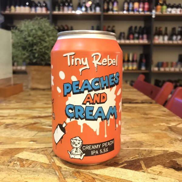 叛逆小熊-奶油噴射水蜜桃IPA(罐裝)Tiny Rebel Peaches And Cream(Can)