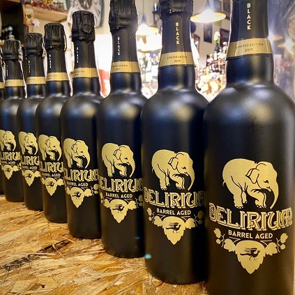 迪力金象桶釀醇黑啤酒(750ml)(Delirium Black Barrel Aged)