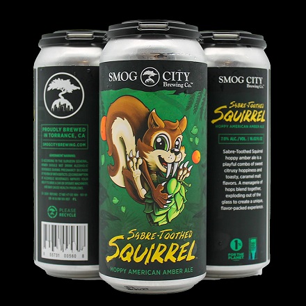 煙霧之城-劍齒松鼠琥珀啤酒罐裝