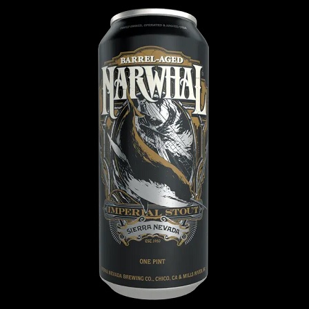 內華達山脊-獨角鯨陳年帝國司陶特(罐裝)Sierra Nevada Barrel Aged Narwhal Imperial Stout(Can)