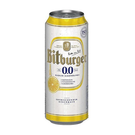 碧伯格-檸檬無酒精啤酒(罐裝)Bitburger Radler Alkoholfrei(Can)