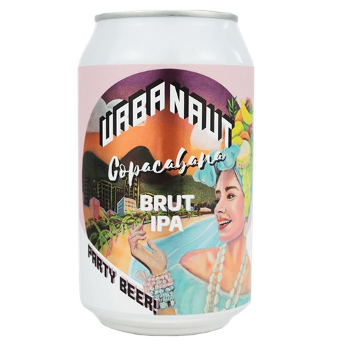 城市探險家-印加沙灘香檳IPA(330ml)Urbanaut Copacabana Brut IPA(Can)