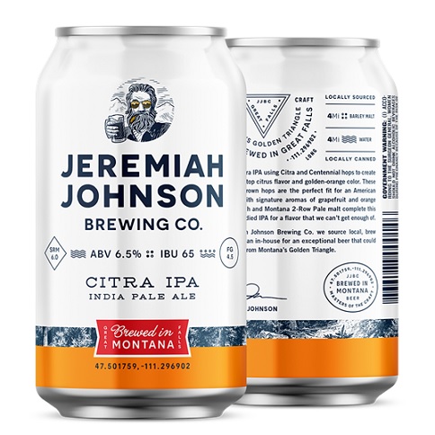 Jeremiah Johnson Citra IPA