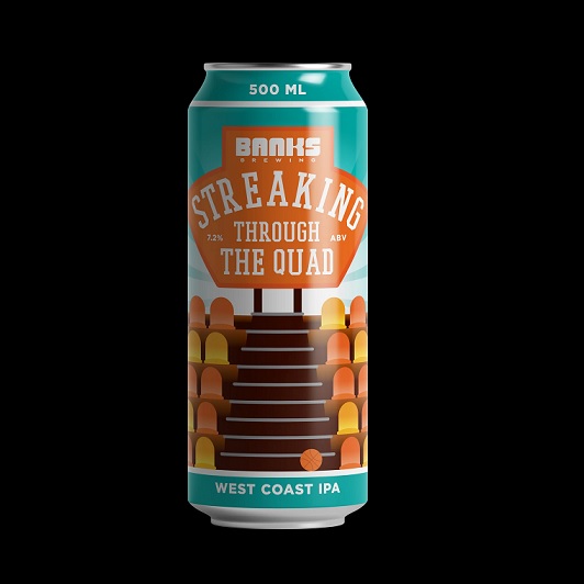 Banks酒花飛車西岸IPA(罐裝)Streaking Through The Quad(Can)