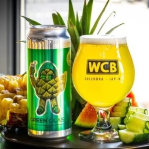 Green Glass Kettle Sour