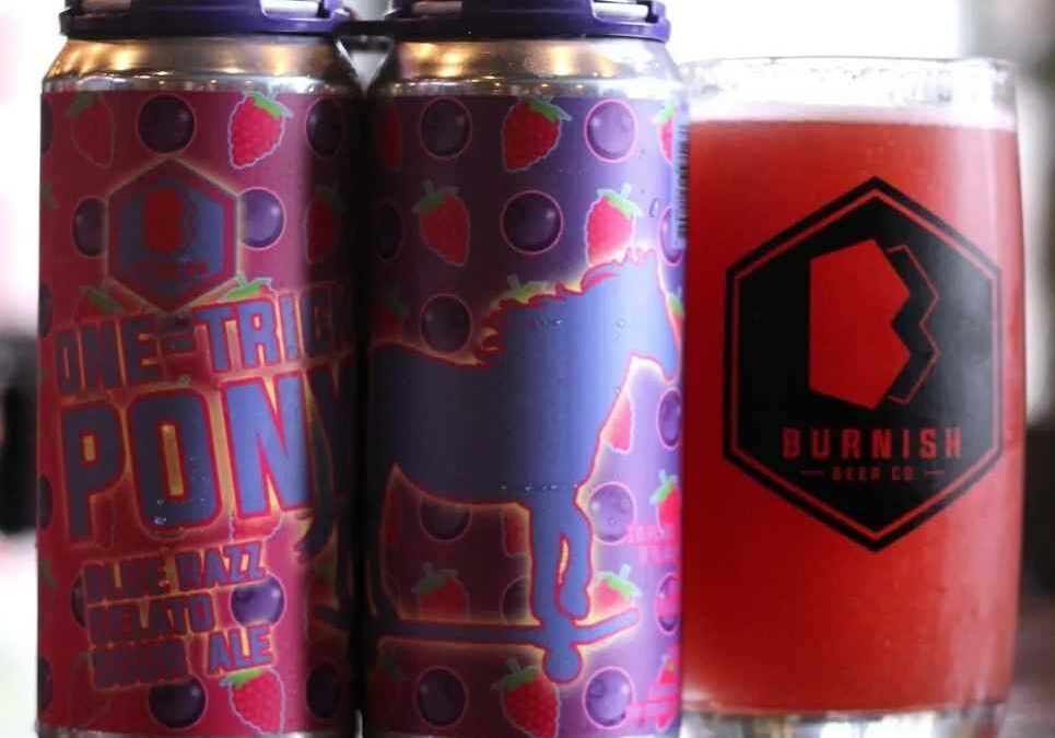 Burnish-One Trick Pony Blue Razz Gelato Sour(罐裝Can)