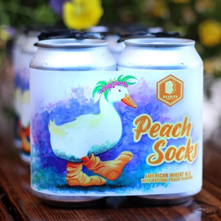 Burnish-Peach Socks蜜桃白啤酒(罐裝Can)