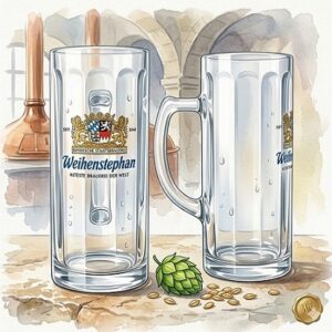 Weihenstephaner Stein Beer Glass(500ml)