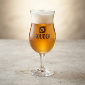 Gouden Goblet Beer Glass