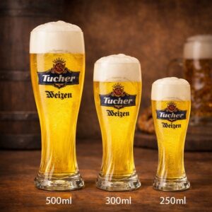 Tucher Helles Hefeweizen Glass