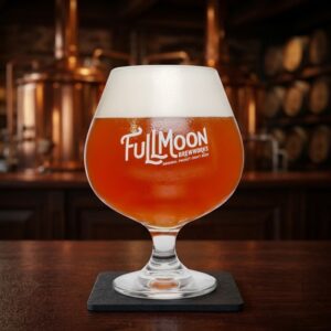 FullMoon Brewworks Beer Glass
