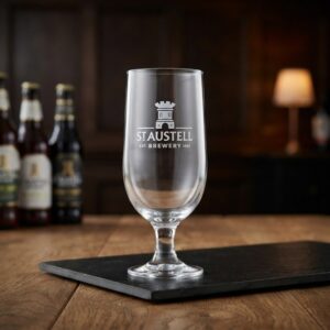 St Austell Brewery Goblet Glass