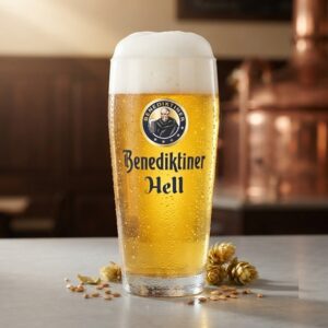 Benediktiner Hell Pint Glass