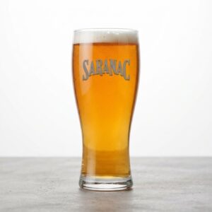 Saranac Pilsner Glass