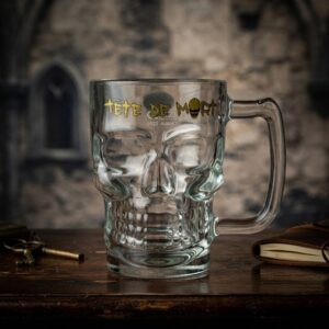 Tete De Mort Beer Glass